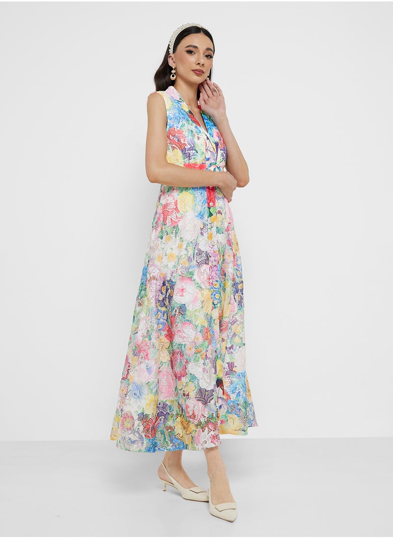 Floral Print Dress