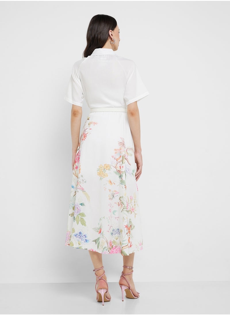 Floral Print Dress