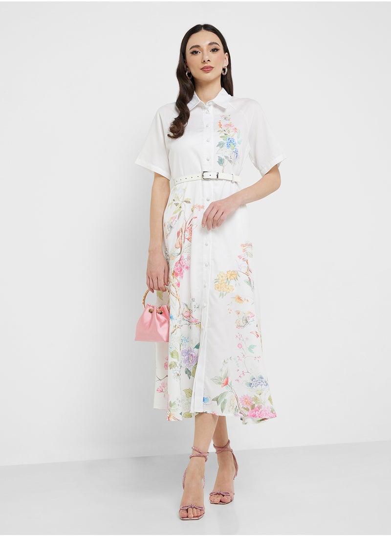 Floral Print Dress