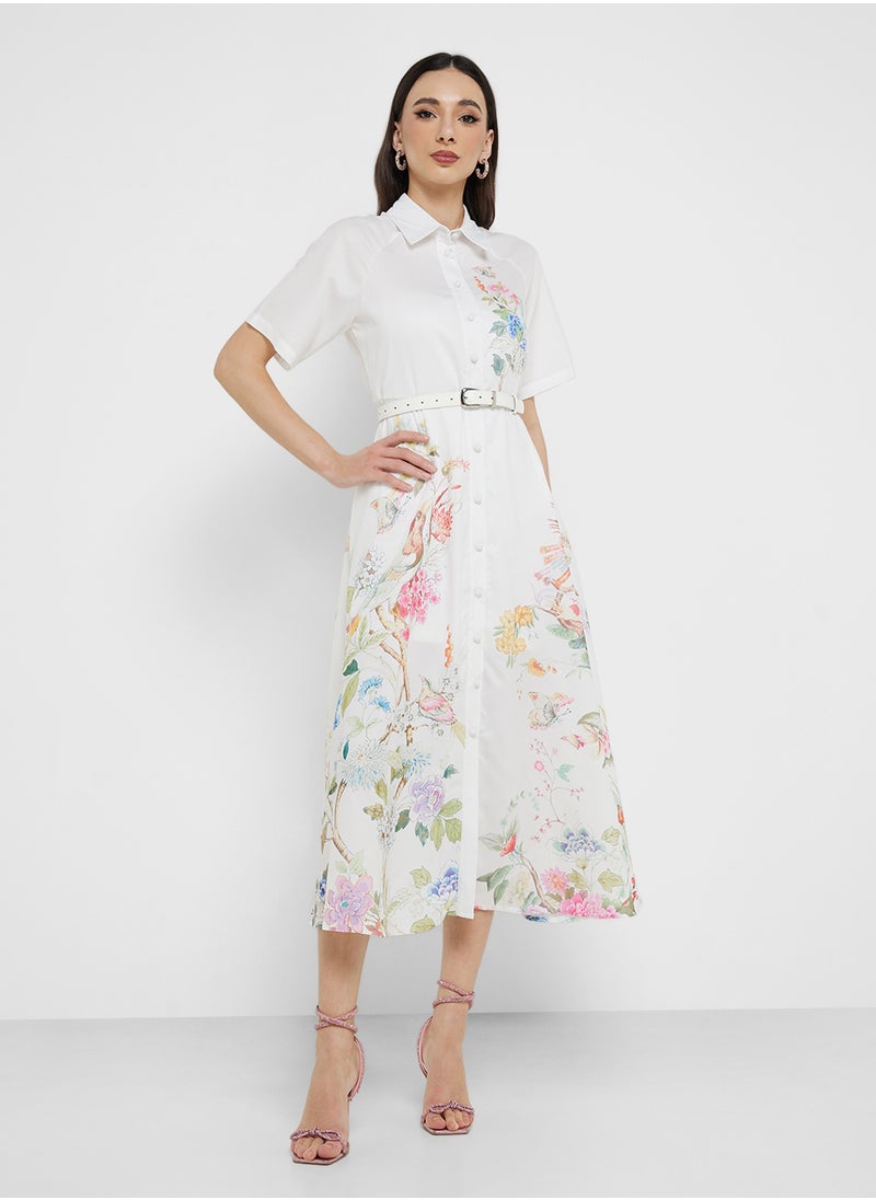 Floral Print Dress