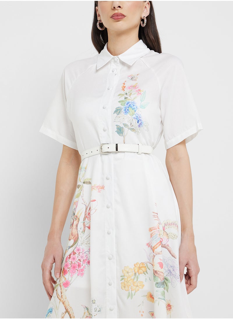 Floral Print Dress