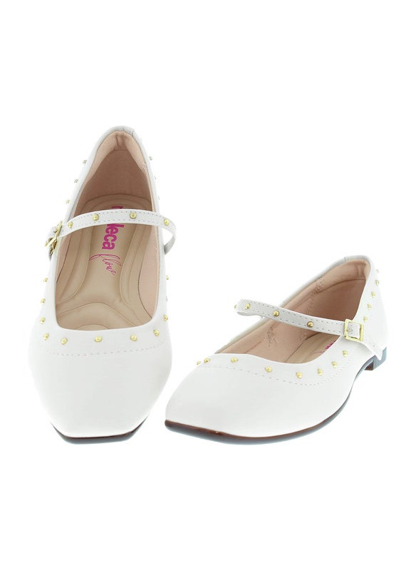 Moleca Ladies Ballerinas Off White | Made In Brazil