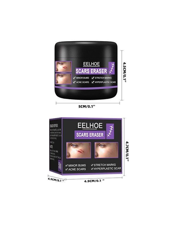 Scars Eraser - Scar Removal Gel, Scar Removal Cream, Acne Scar Treatment，Deep Acne Scar Removal, Burns Keloids Hypertrophic, Repair Damaged Skin, Removing Acne Marks Scar Repair Cream 50g﻿