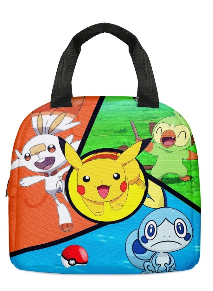 Pikachu Cartoon Lunch Bag Meal Bag