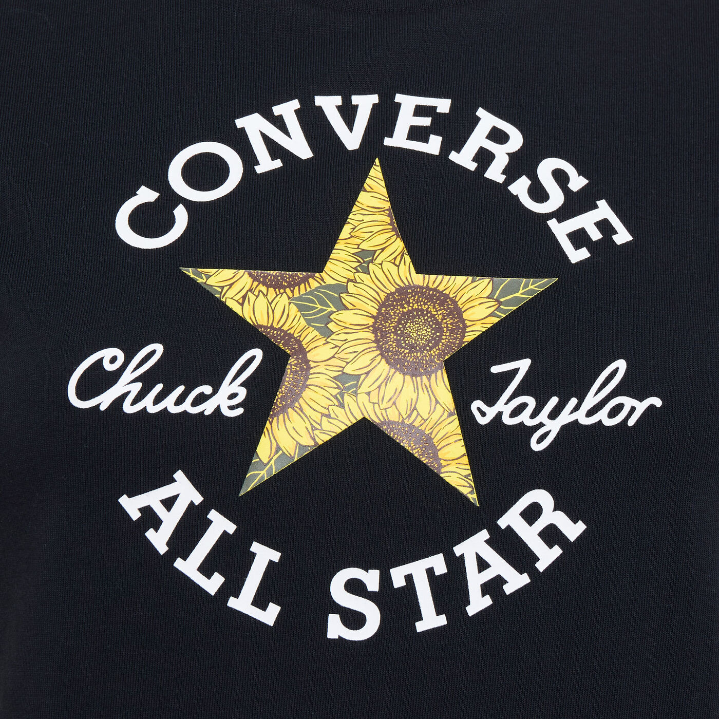 Women's Floral Chuck Taylor Patch T-Shirt