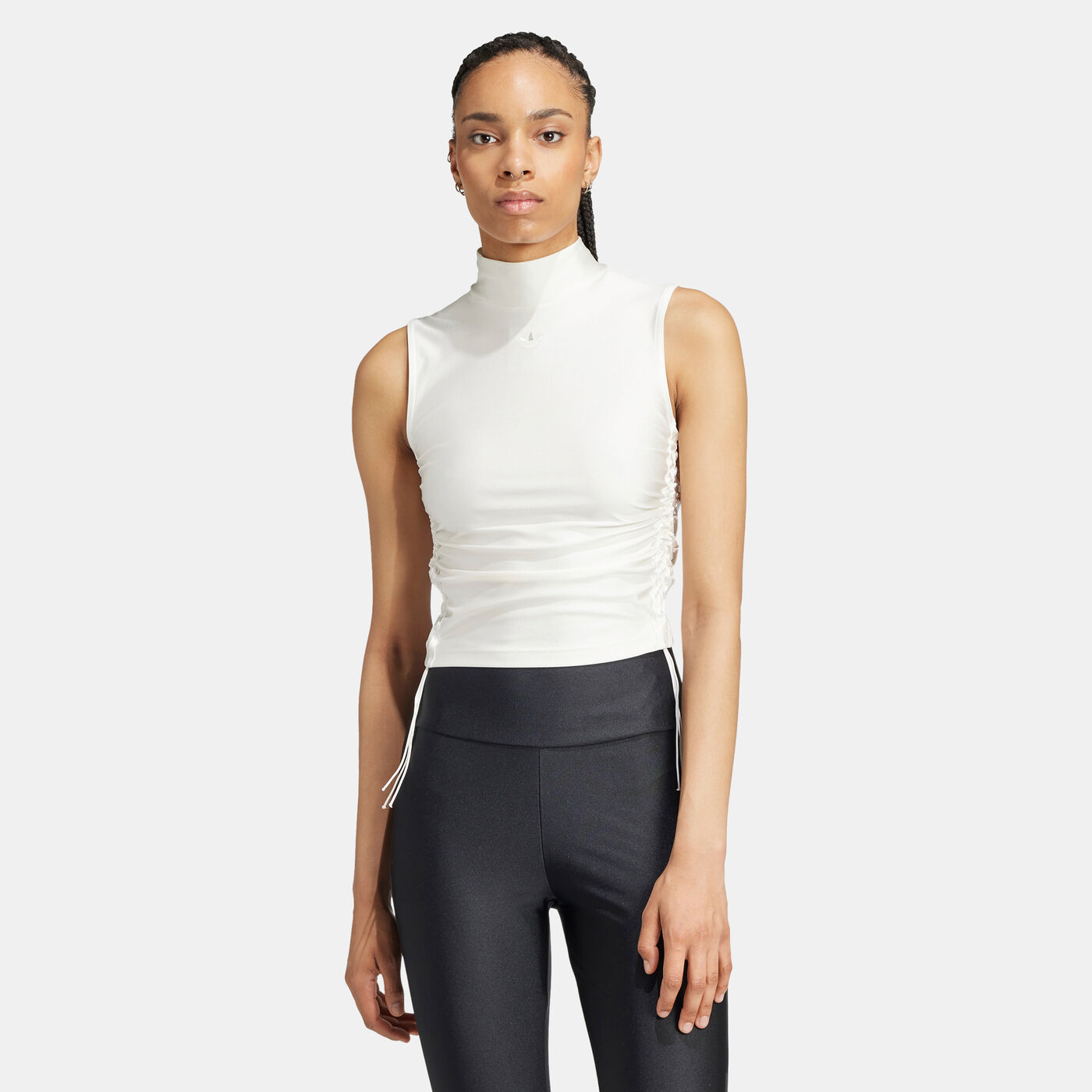 Women's Ruched Crop Top