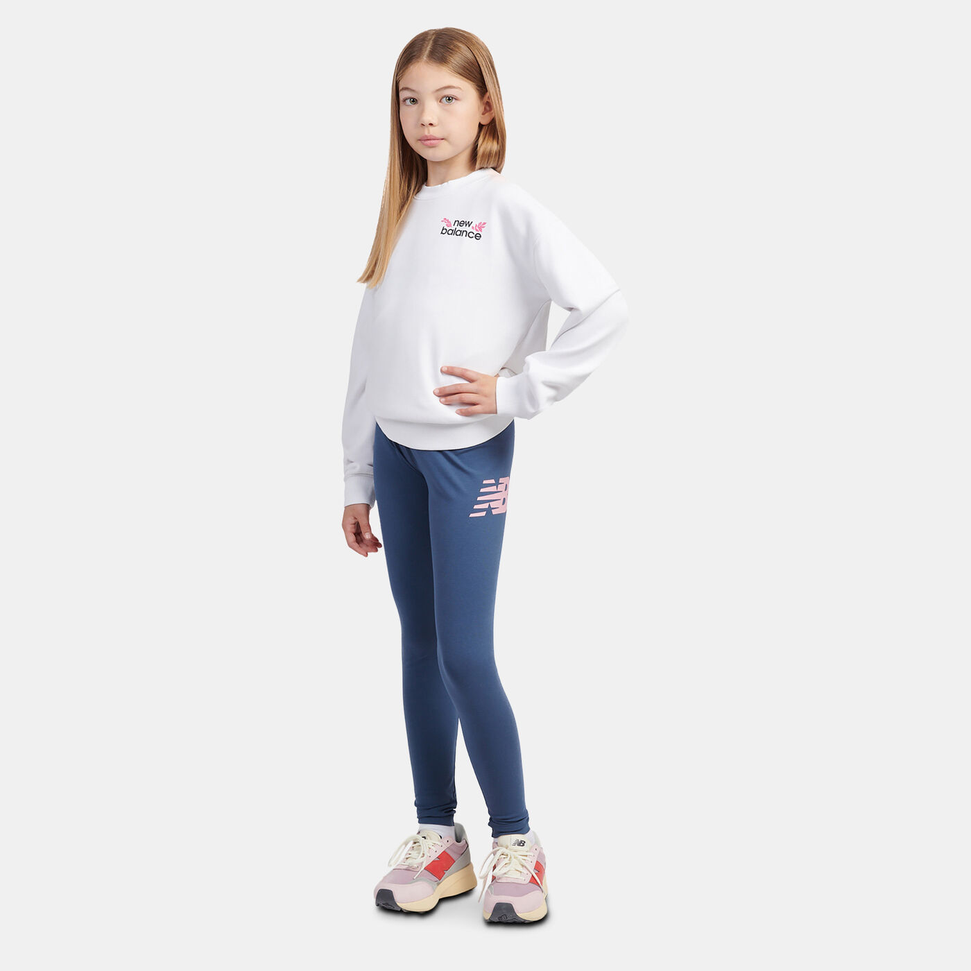 Kids' Floral Back Graphic T-Shirt