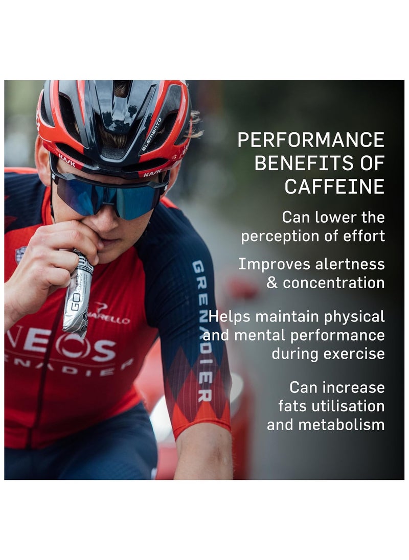 Go Energy+ Caffeine, With B Vitamins To Help Reduce Tirednees And Fatigus,Trusted Quality since 1992,Natural Flavours B6 vitamin ,Berry Flavour, 60ml (6 Packs)