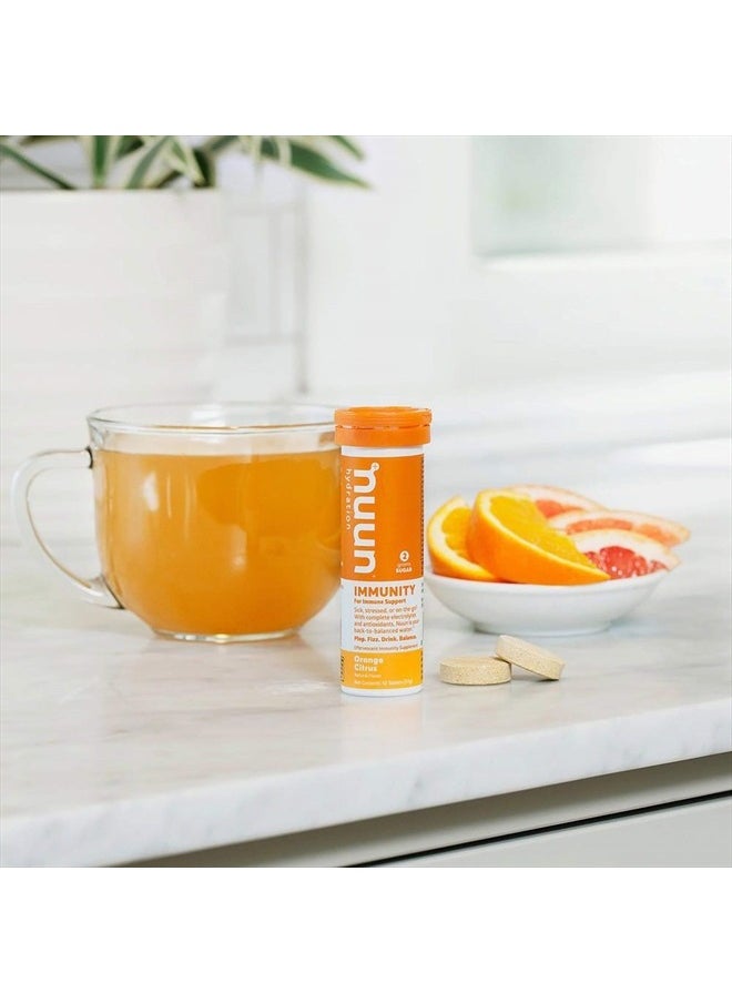 NUUN Nuun Immunity Orange Citrus 10ct Tube, 10 CT