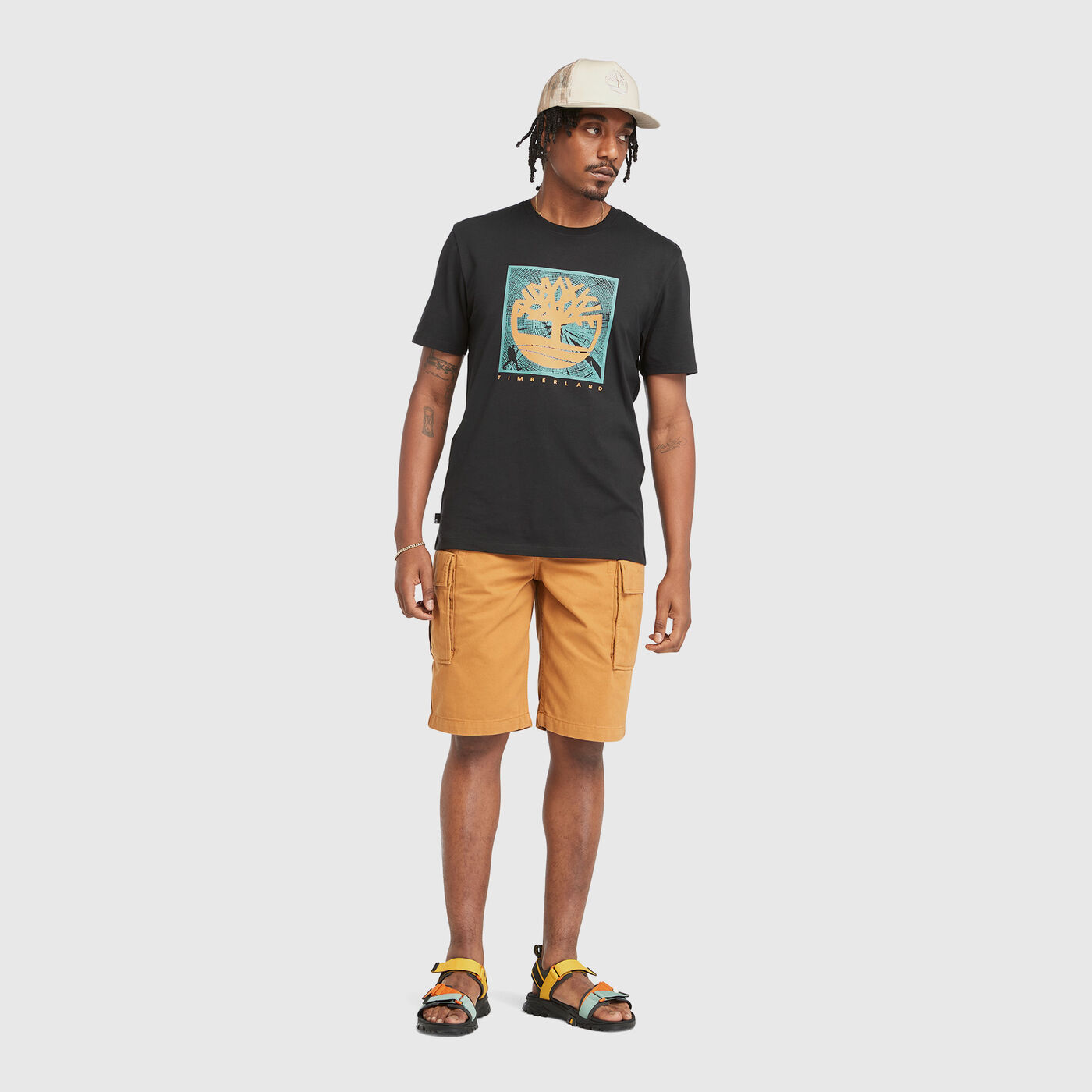 Men's Twill Cargo Shorts