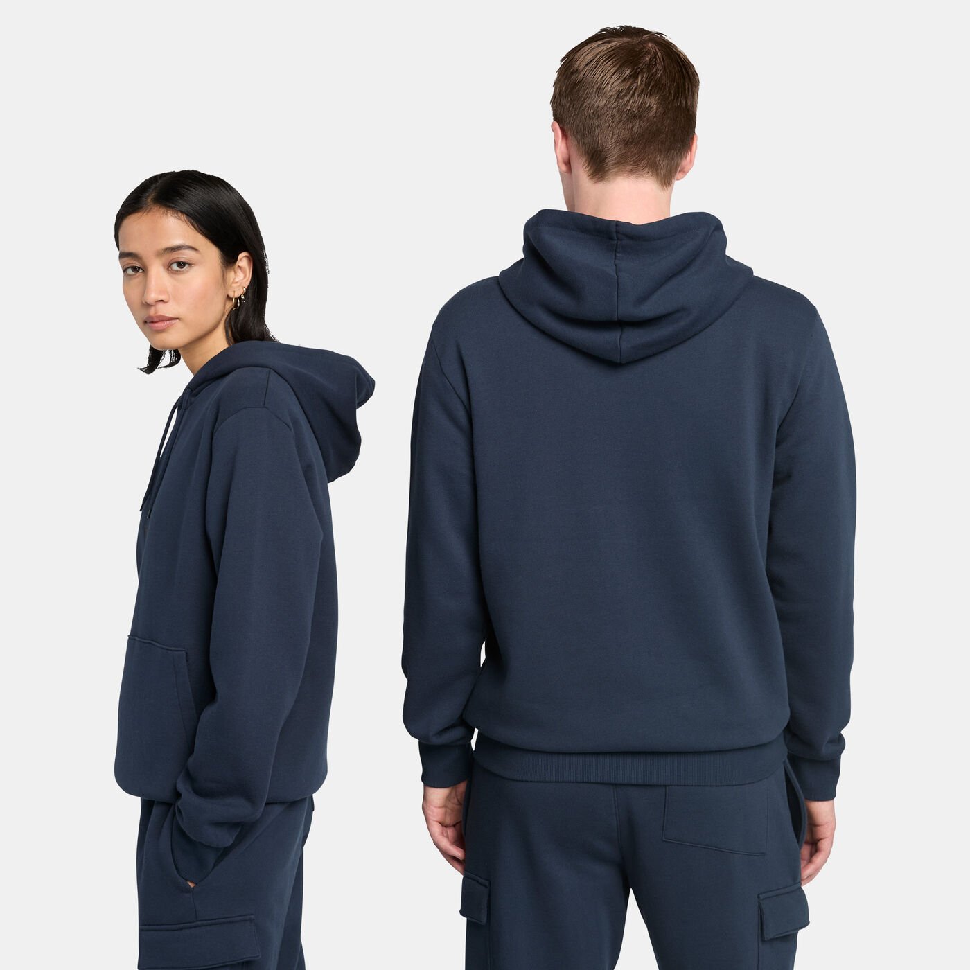 Men's Small Logo Print Hoodie