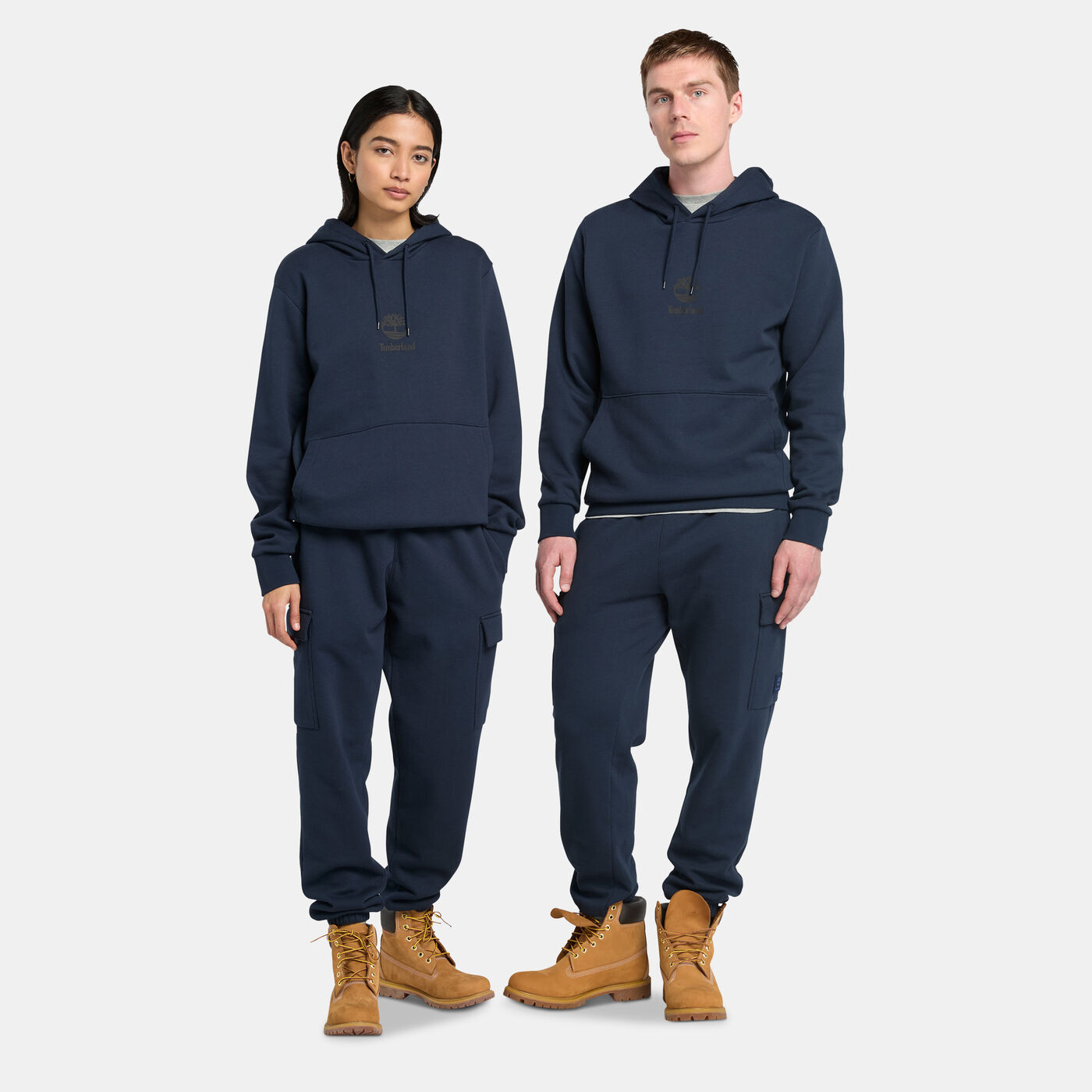 Men's Small Logo Print Hoodie