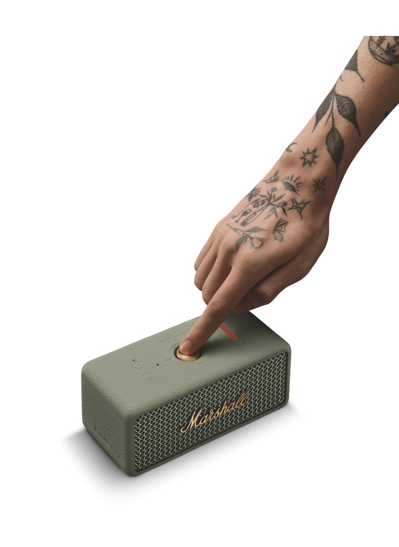 Emberton III Portable Bluetooth Speaker - Water Resistant Wireless Speaker Portable Speaker with 32+ Hours of Playtime - Sage