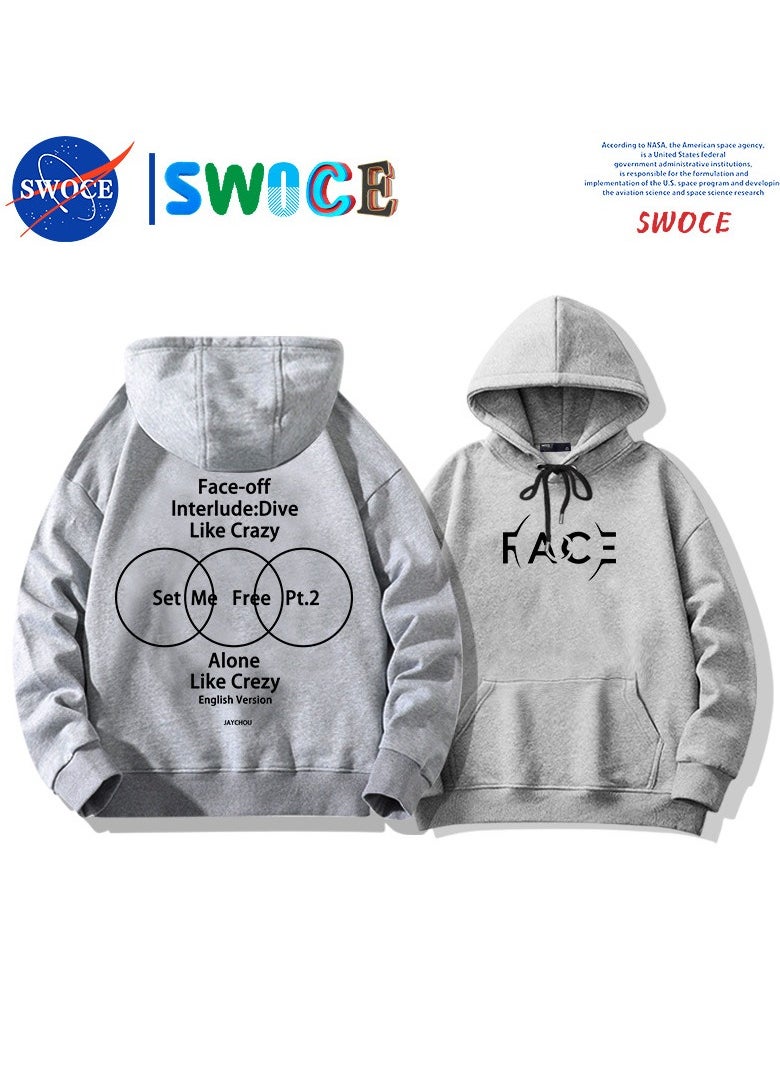 Fashionable And Trendy Men's Hooded Sweatshirt