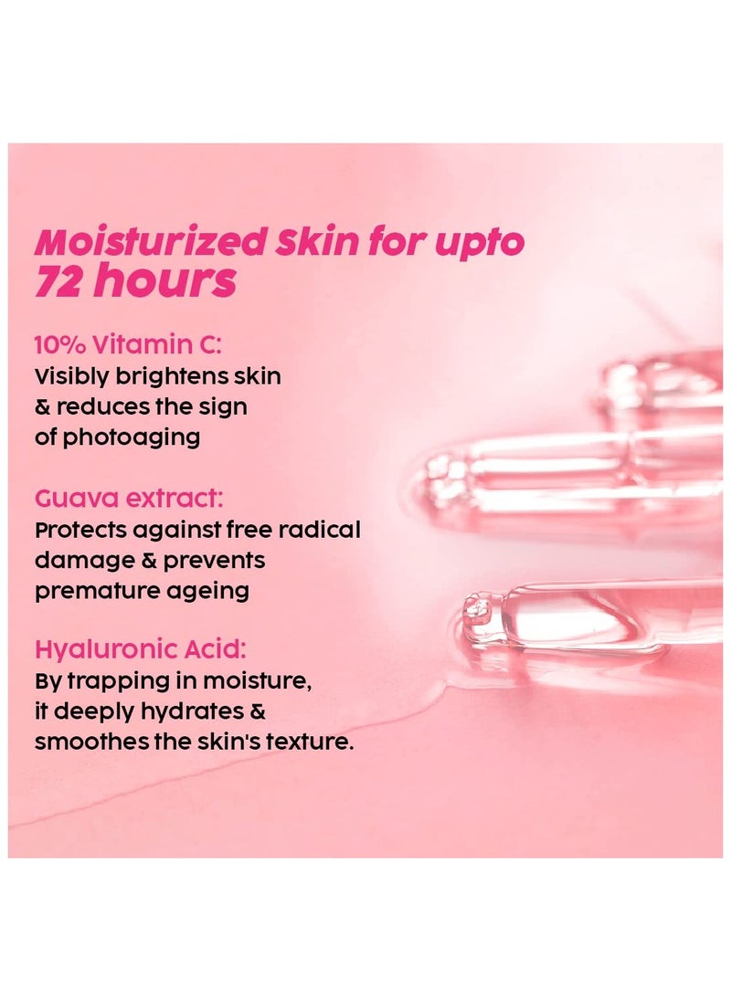0% Vitamin C Face Serum (20ml) for Skin Brightening & Even toned complexion with Guava Extract, Hyaluronic acid & Pentavitin, for Women & Men | All Skin Types