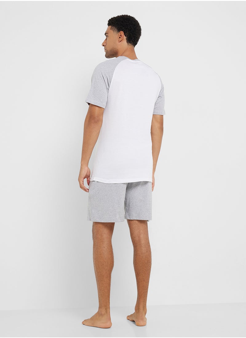 Nightwear T-Shirt & Shorts Sets