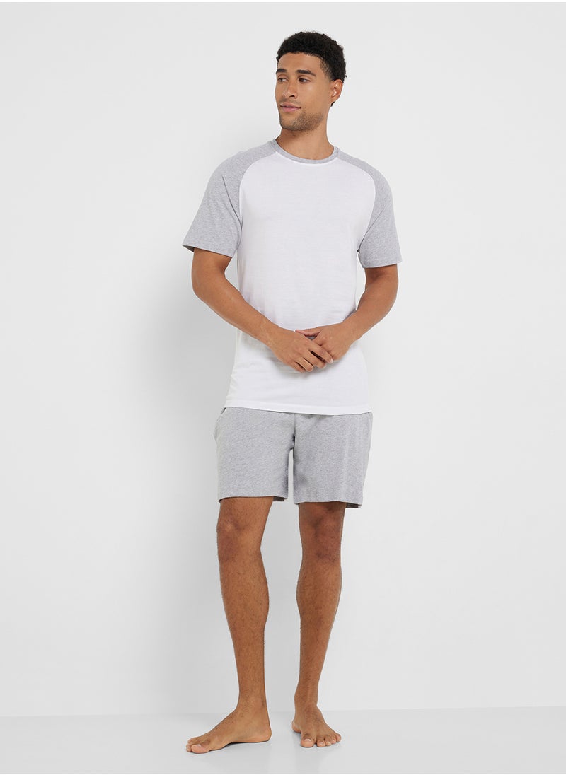 Nightwear T-Shirt & Shorts Sets