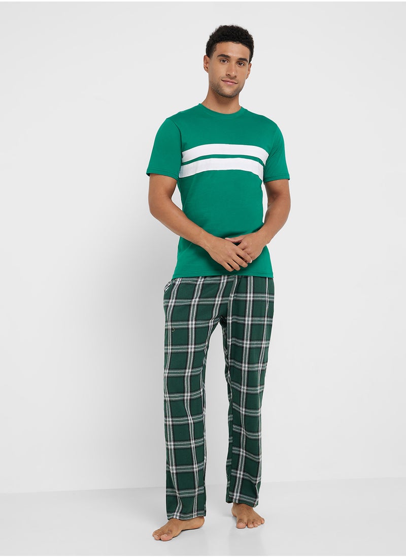 Nightwear T-Shirt & Pants Sets