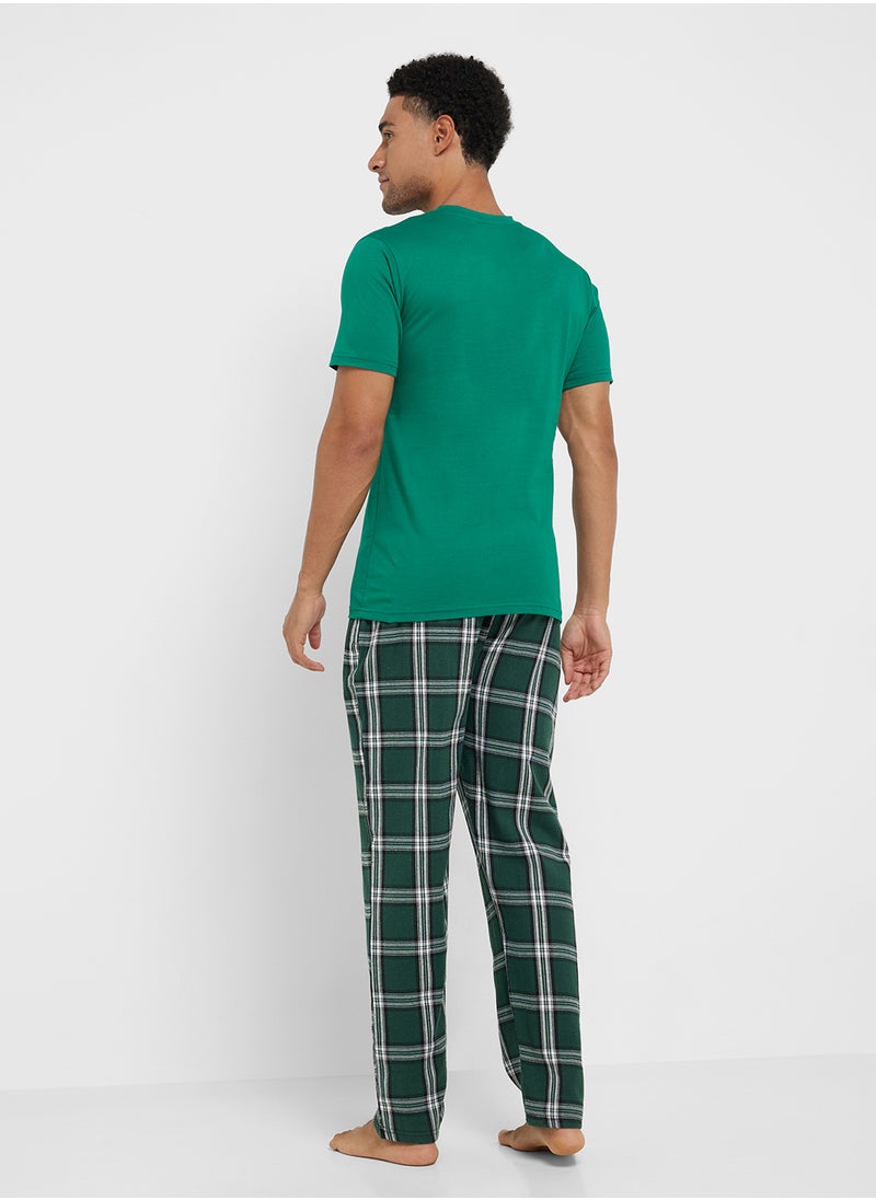 Nightwear T-Shirt & Pants Sets