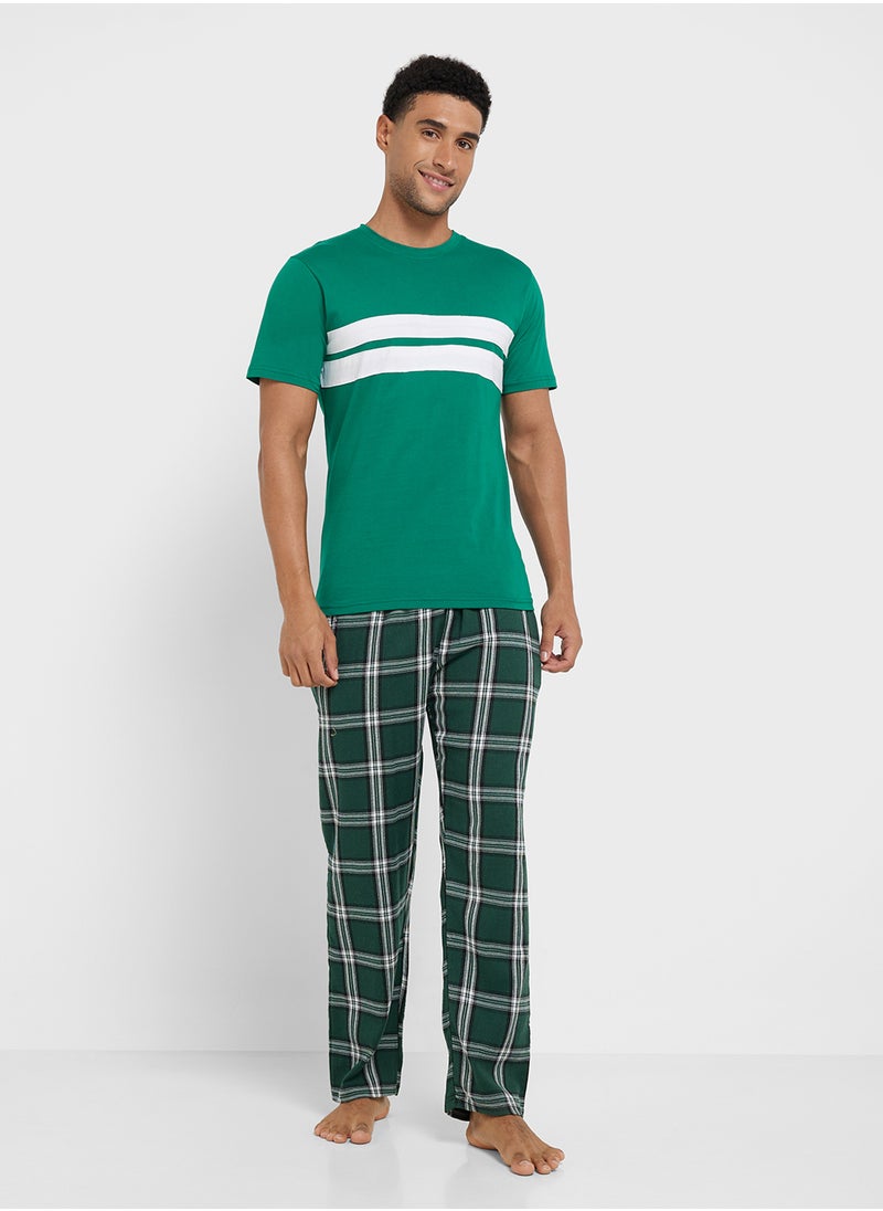 Nightwear T-Shirt & Pants Sets