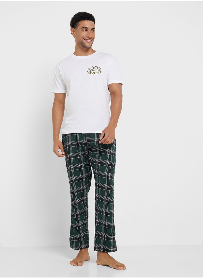 Nightwear T-Shirt & Pants Sets