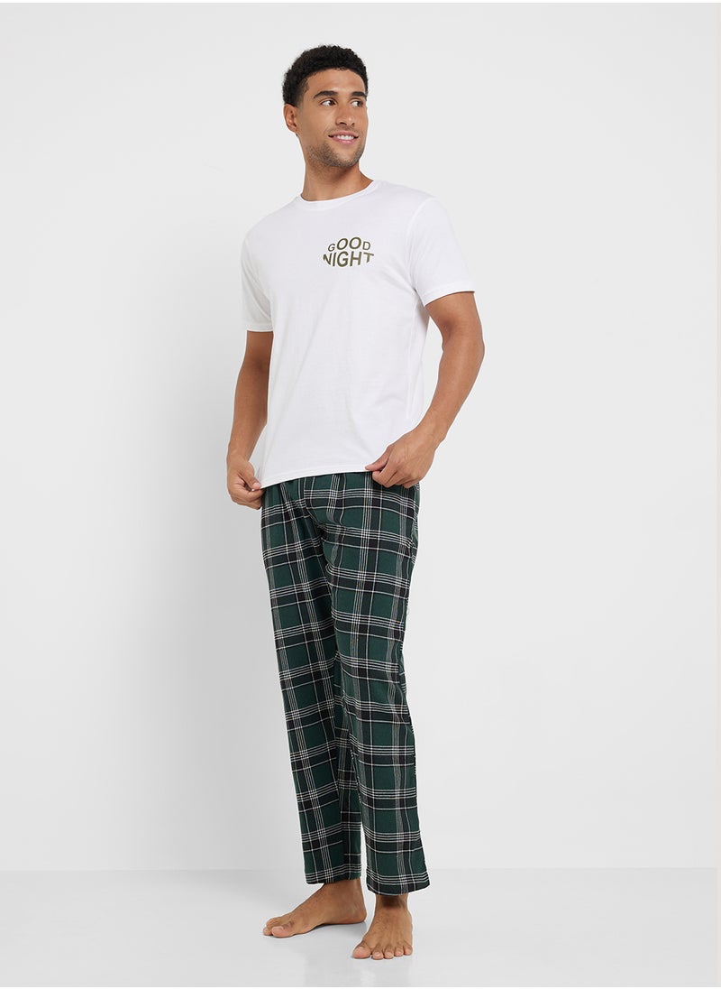 Nightwear T-Shirt & Pants Sets