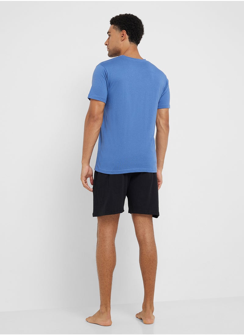 Nightwear T-Shirt & Shorts Sets