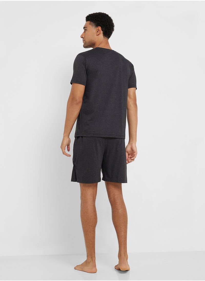 Nightwear T-Shirt & Shorts Sets