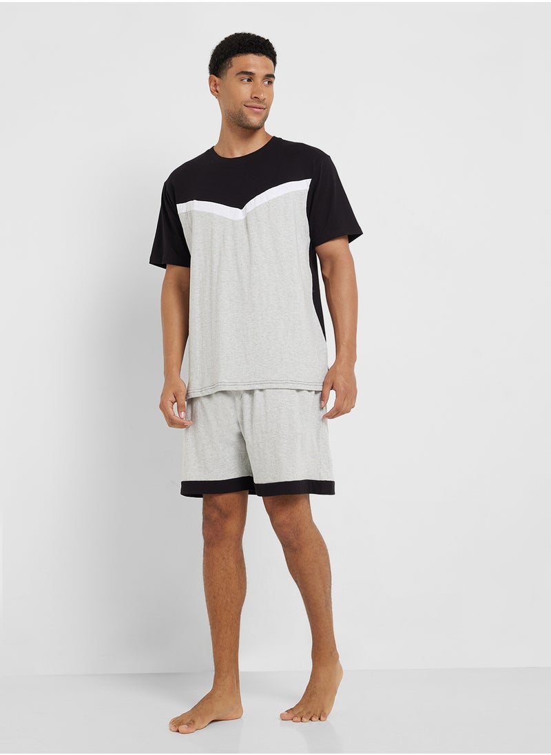 Nightwear T-Shirt & Shorts Sets