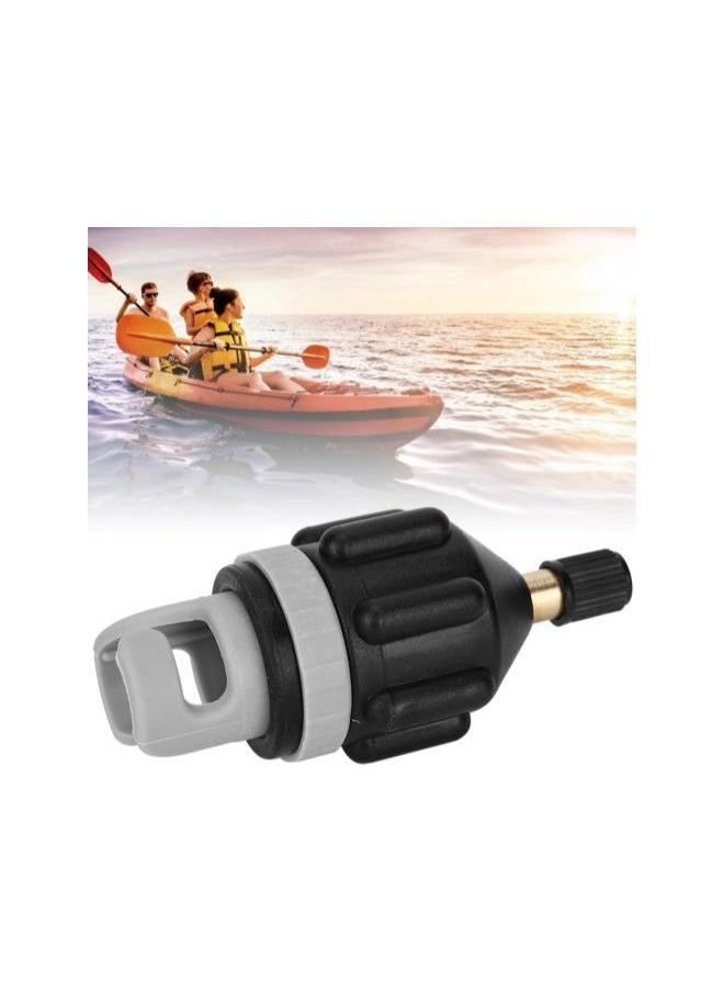 2Pcs Air Pump Adapter Heads Inflatable Boat Air Valves Adaptor for Sup Pump Stand Up Paddle Board Kayak Surfing