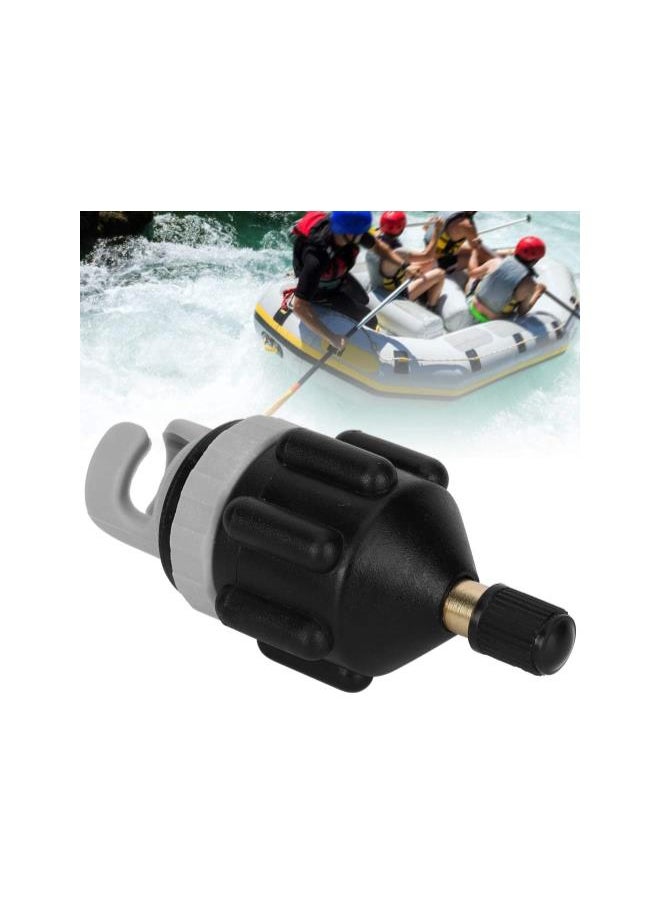 2Pcs Air Pump Adapter Heads Inflatable Boat Air Valves Adaptor for Sup Pump Stand Up Paddle Board Kayak Surfing