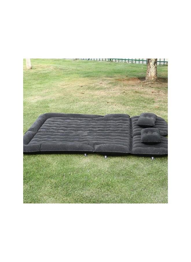 Car Air Mattress, SUV Air Mattress for Camping,2-in-1 Multi-Functional Inflatable Bed PVC Flocking Soft Sleeping Rest Cushion for Home Outdoor Travel Sleeping Inflate Air Mattress