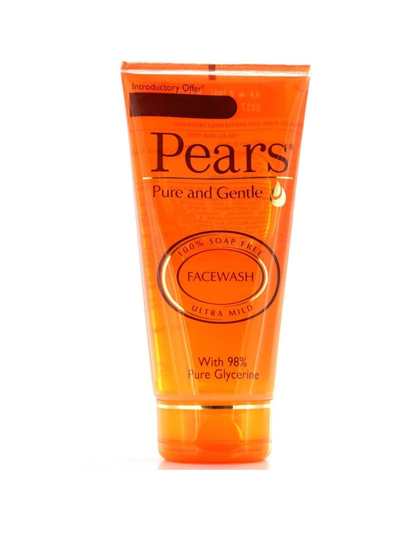 PEARS Pure & Gentle Face Ultra Mild - 100% Soap Free Face Wash -150ml