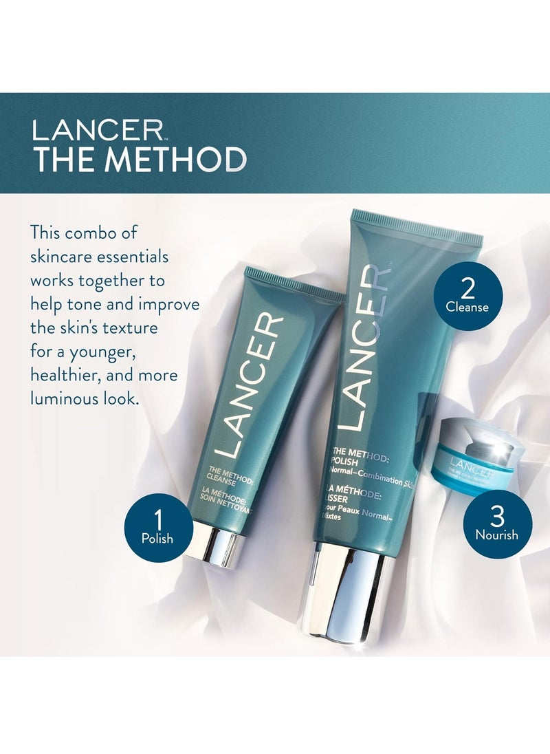 Lancer Skincare The Method: Cleanse Face Cleanser, Daily Face Wash with Salicylic Acid, Sensitive or Dehydrated Skin, 4.05 Fluid Ounces