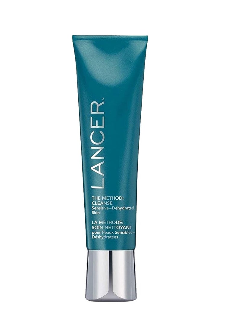 Lancer Skincare The Method: Cleanse Face Cleanser, Daily Face Wash with Salicylic Acid, Sensitive or Dehydrated Skin, 4.05 Fluid Ounces