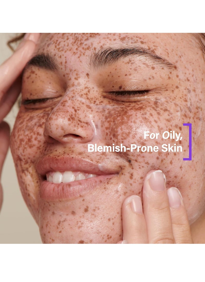 COATS Blemish Defense Clay Cleanser for Oily, Blemish-Prone Skin – With Kaolin, Glycolic & Salicylic Acid – Helps Prevent Breakouts – 5 oz