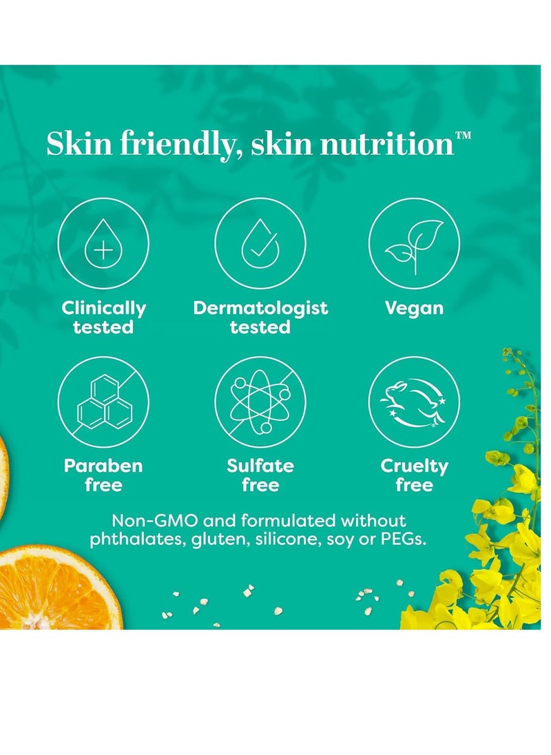 TruSkin Vitamin C Cleanser for Face - Brightening Face Wash with Vitamins C & E, Rosehip Oil, Aloe Vera and MSM - Deep Clean and Refresh for Radiant, Healthy-Looking Skin, 4 fl oz