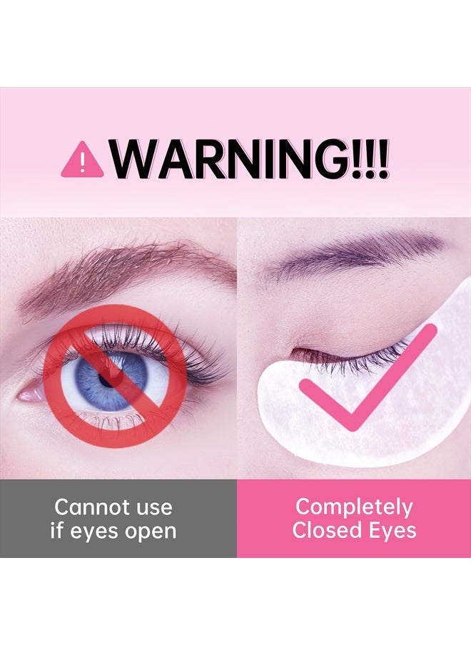Eyelash Extension Remover Cream Safe Adhesive Bonder Eyelash Glue Remover Lash Remover Fast Dissolution Low Irritation Eyelash Extension Supplies 5g (White) (White)
