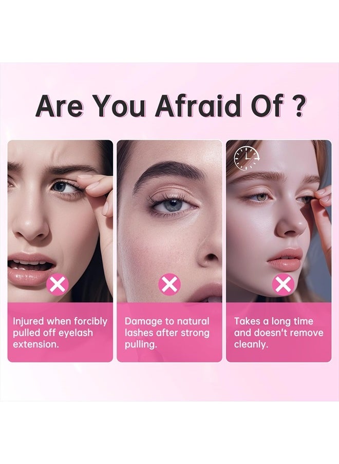 Eyelash Extension Remover Cream Safe Adhesive Bonder Eyelash Glue Remover Lash Remover Fast Dissolution Low Irritation Eyelash Extension Supplies 5g (White) (White)