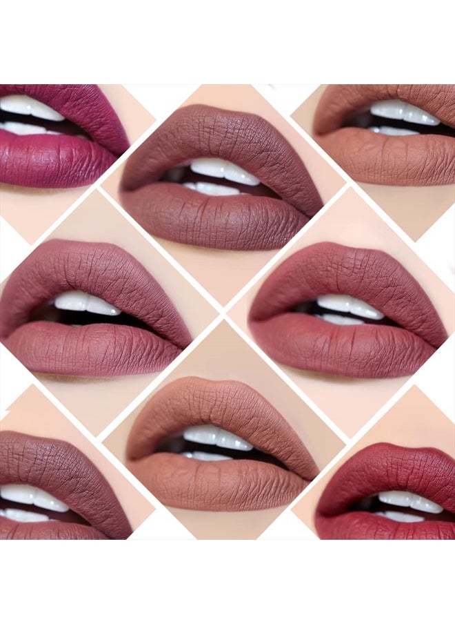 Long Lasting Matte Lip Paint Liquid Lipstick in Allure- Long wearing, Smooth Application, Pigmented, Non-Crack Formula, Lightweight, 7.5 ml / .25 oz, (Divine)