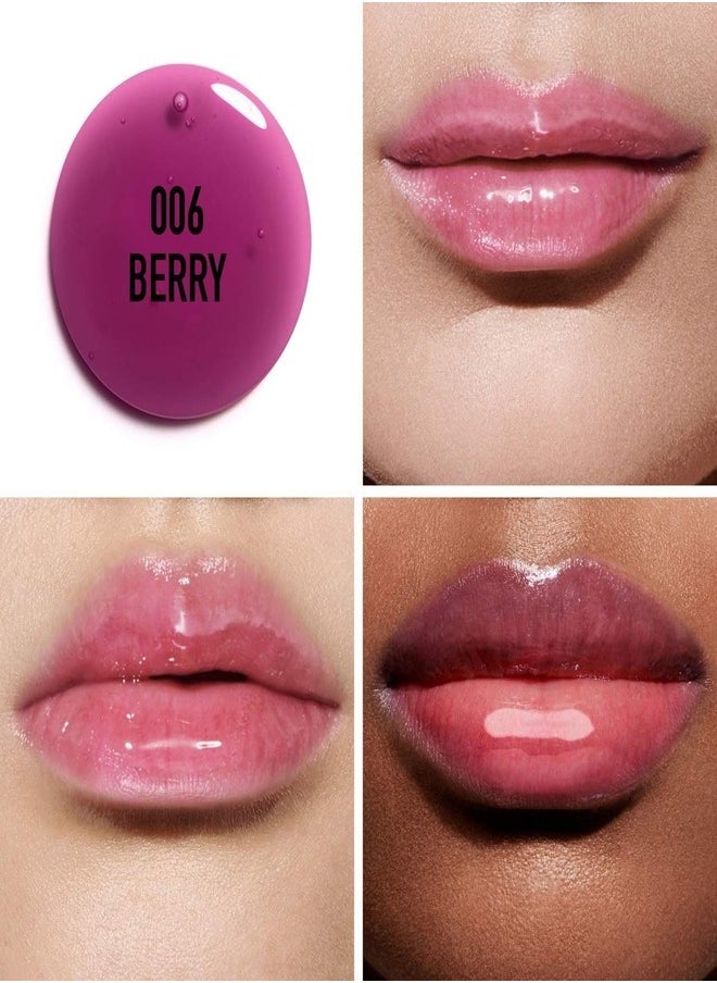 DIOR Lip Glow Oil 006 Berry – Nourishing Lip Care Purple 6mL