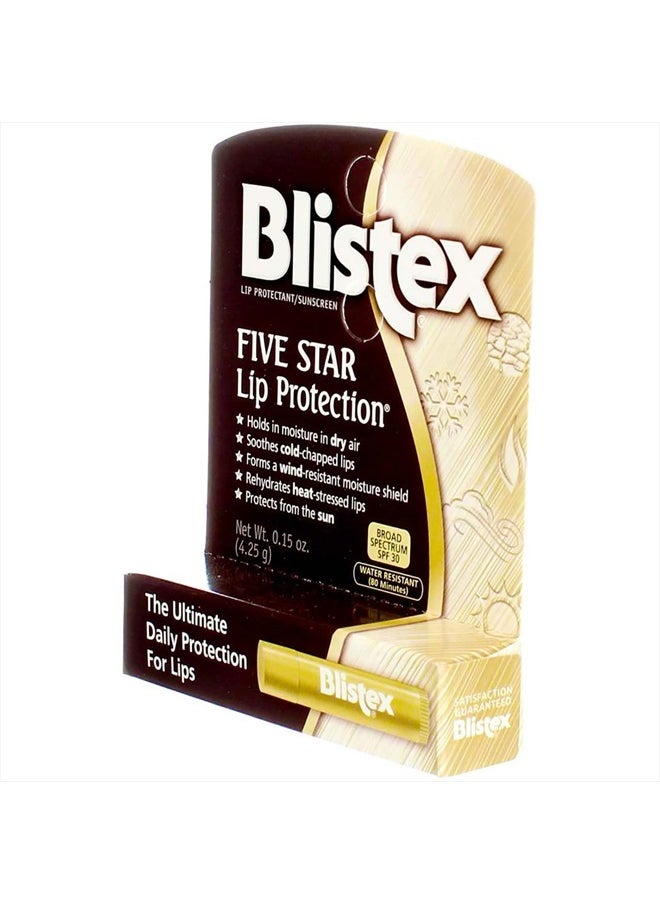 5 Star Lip Protct Size .15oz, 3 pack