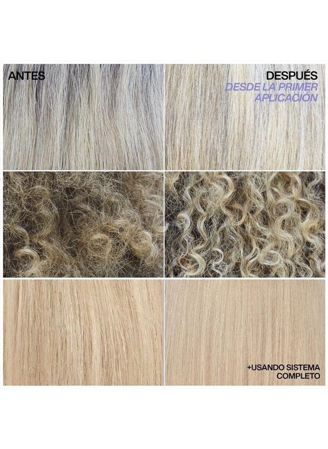 Blondage High Bright Pre Treatment | Brightens and Lightens Color-Treated and Natural Blonde Hair Instantly | Infused with Vitamin C