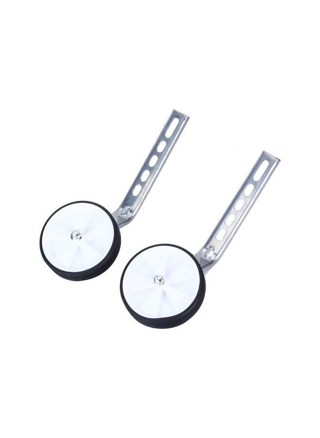 2pcs Adjustable Sports Training Kids Bike Wheels Fits 12