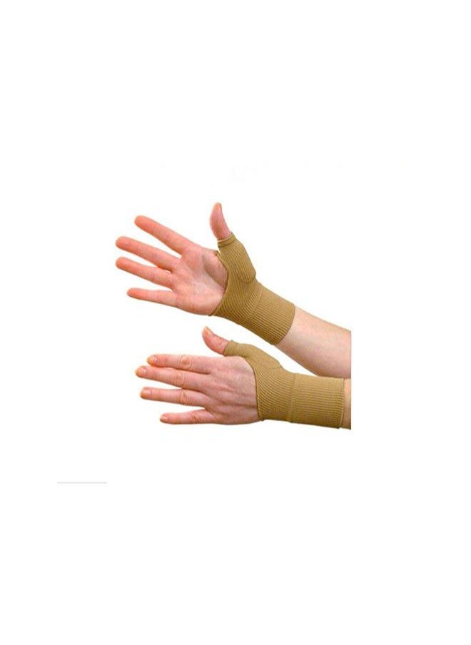 Therapy Gloves Gel Filled Thumb Hand Wrist Support Arthritis Compression Thumb Hand Wrist Support, Gel Filled Therapy Gloves forArthritis, Rheumatism or General Hand Discomfort(Beige)