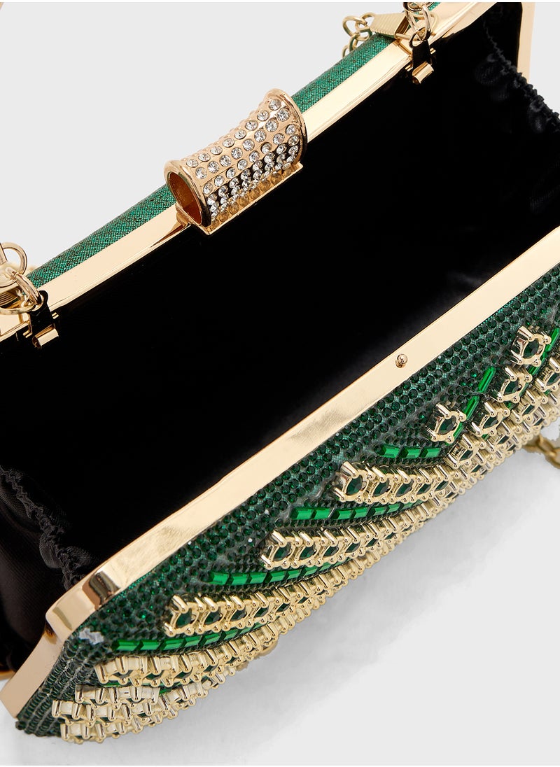 Embellished Clutch Bag