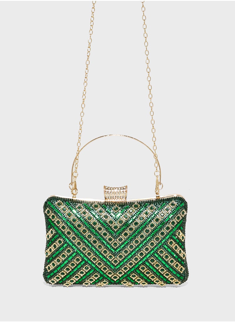 Embellished Clutch Bag