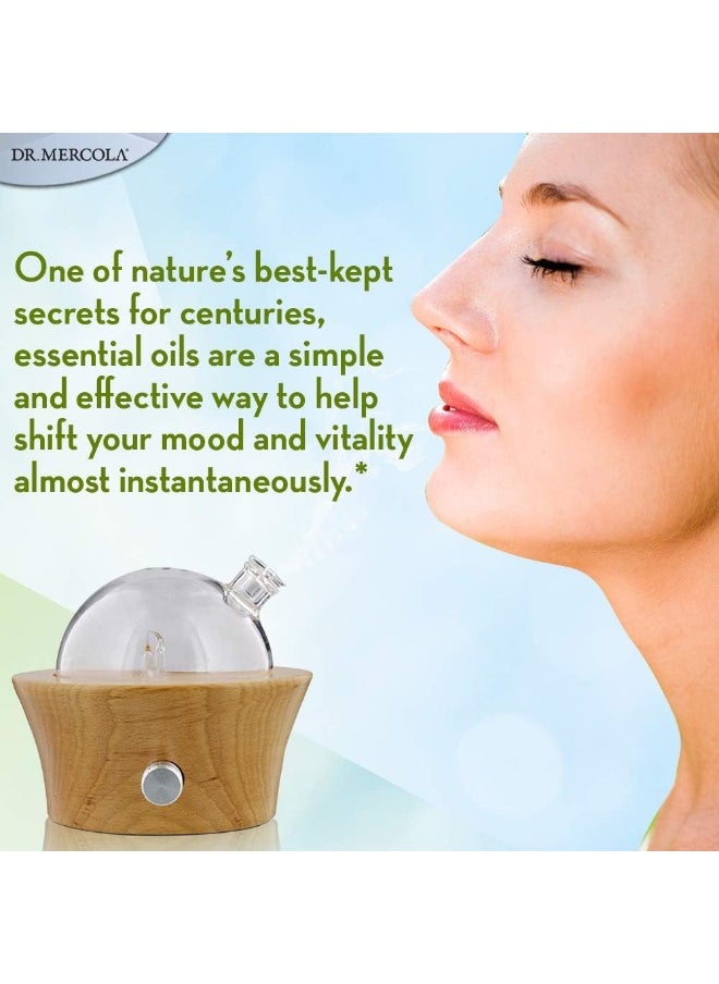 Dr. Mercola, Dry Aroma Diffuser, for Use with Essential Oils, Waterless Diffuser