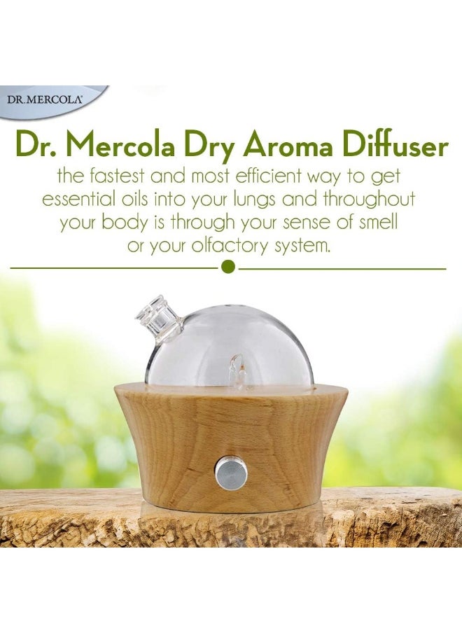 Dr. Mercola, Dry Aroma Diffuser, for Use with Essential Oils, Waterless Diffuser