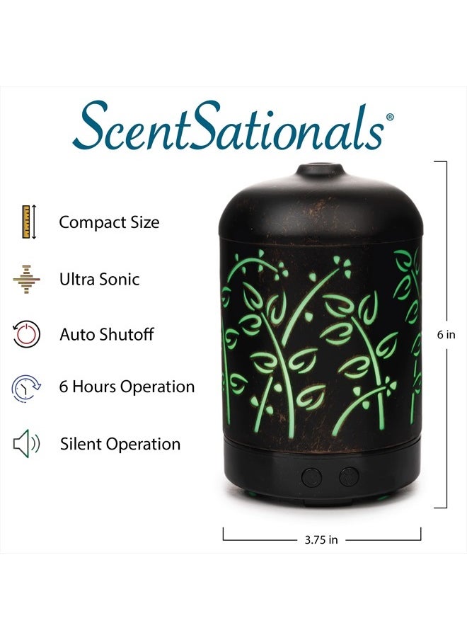 Eclectic Diffuser Collection 100ML - Scented Essential Oils - Classic Aromatherapy Scent User - Electric Fragrance Home Air Freshener Decor for Office Desk and Home (Country)